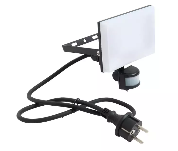 Airflood pir ip44 20w/840 1600lm bk - Liiketunnistinvalaisimet - 6435200278678 - 1