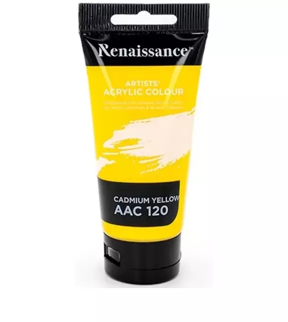 Akryylimaali 75ml Cadmium Yellow AAC 120 - Valmisvärit - 8851907234348 - 1