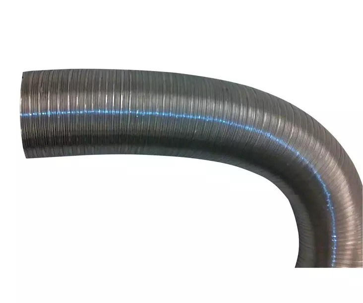 Alumiinikanava 160mm taipuva 3 m - Ilmastointiputket ja osat - 4750492000908 - 1