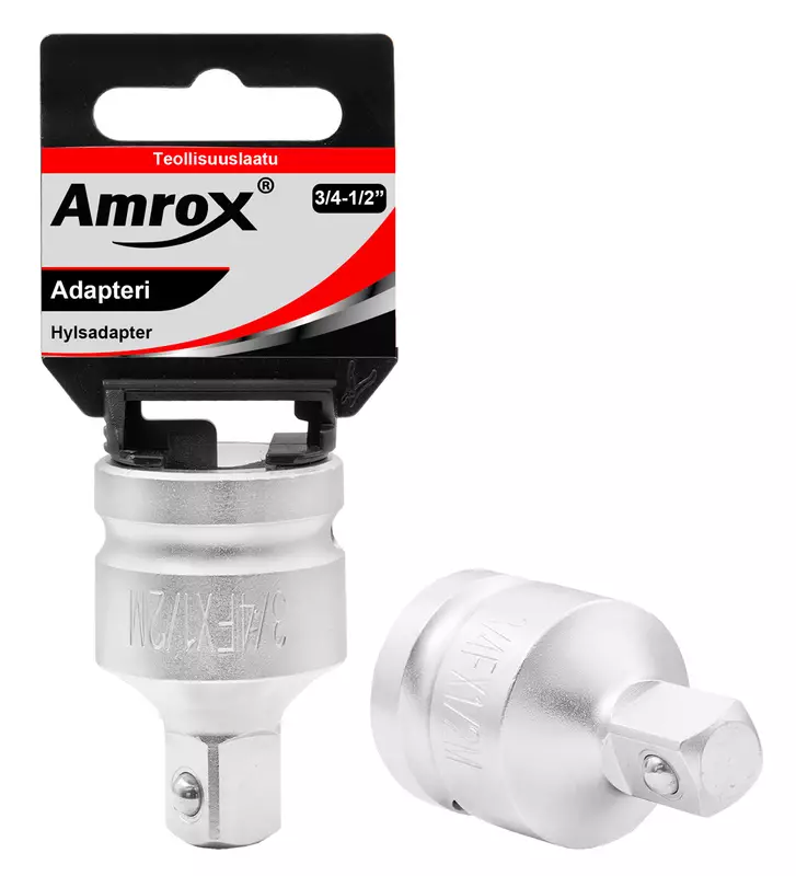 Amrox hylsyadapteri 1/2"-3/4" - Momenttiavaimet - 6420286907758 - 1