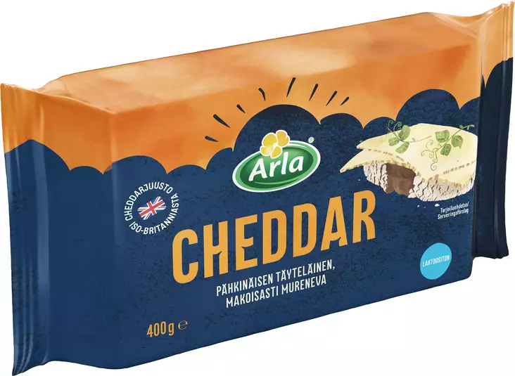 ARLA SALSKEA CHEDDAR 400G - Kissat - 5000246727698 - 1