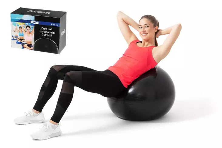 Atom jumppapallo 65cm - Sisäliikunta ja kehonhuolto - 6410412722188 - 1