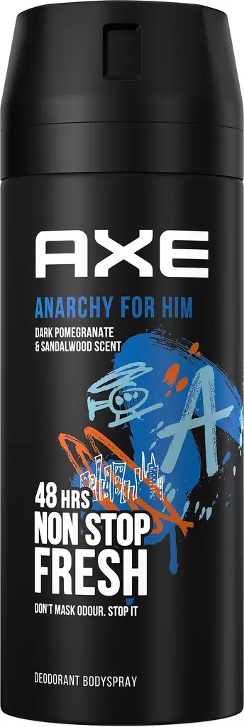 Axe Body Spray 150ml Anarchy For Him - Miesten deodorantit - 8720181031588 - 1