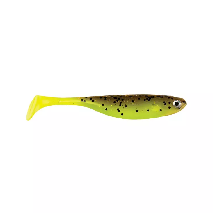 Berkley Powerbait Sneak Shad Brown Chartreuse 7,5cm 4kpl - Jigit - 028632912768 - 1