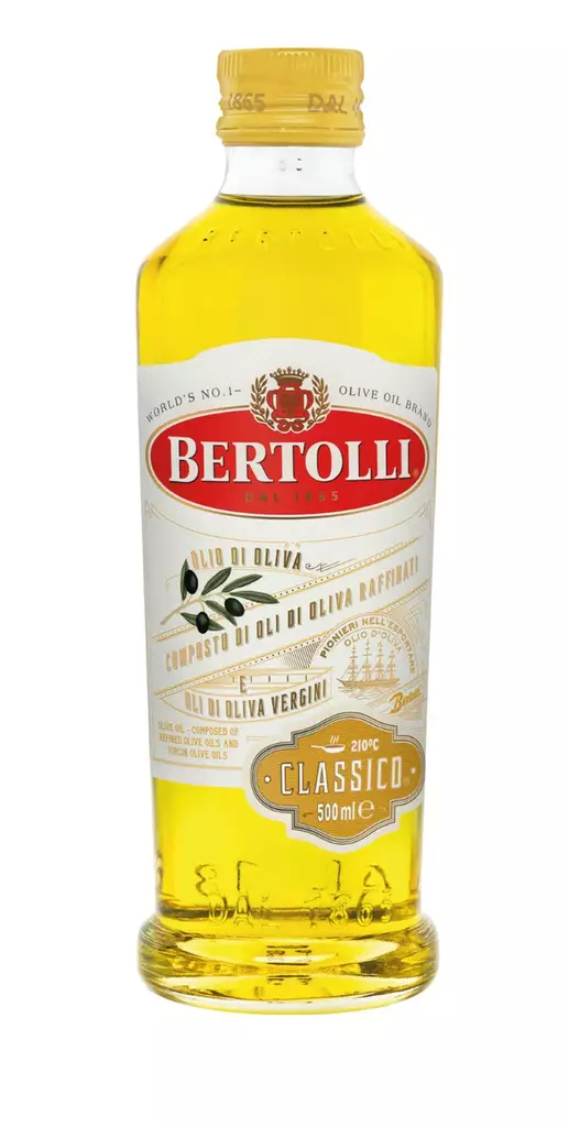 Bertolli Oliiviöljy 500ml classico - Ruokaöljyt, maustaminen ja makeutus - 8041790200128 - 1