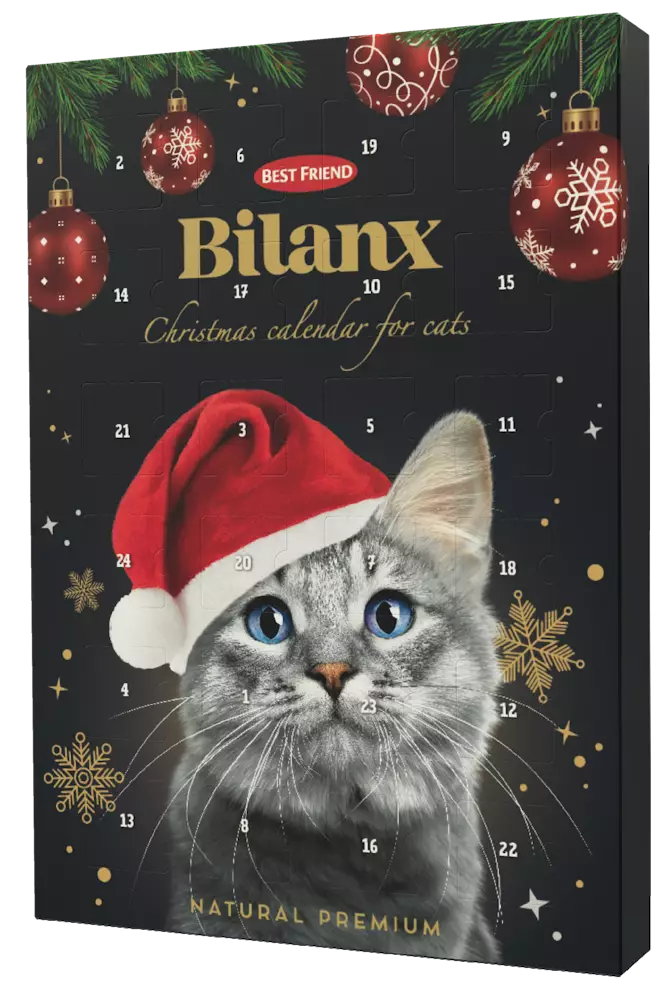 Best Friend Bilanx joulukalenteri 80g - Kissan herkut - 5700551220678 - 1