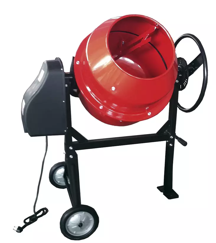 Betonimylly AXA 140L 550W - Sekoittimet ja betonimyllyt - 6438140345608 - 1