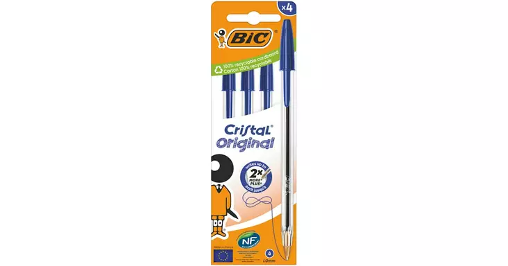 Bic Cristal kuulakynä sininen - Mustekynät ja geeliikynät - 3086123734548 - 1