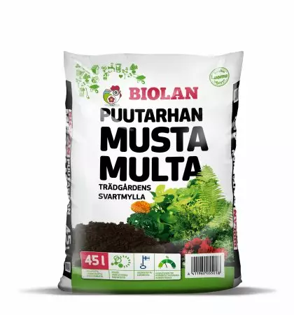 Biolan Puutarhan musta multa 45L - Mullat ja turpeet - 6411960055018 - 1
