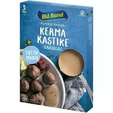 Blå Band gluteeniton kermakastike 3x23g - Keitto- ja kastikeainekset - 7322550030928 - 1