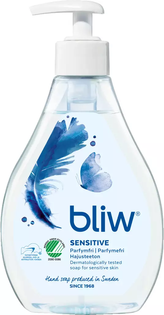 Bliw Sensitive nestesaippua 300ml - Nestesaippuat - 7310610017538 - 1