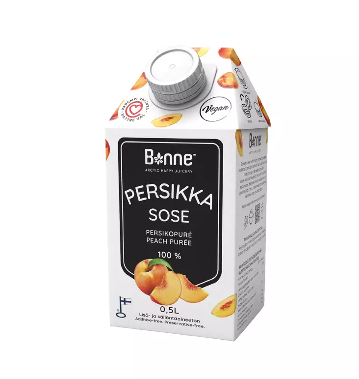 Bonne premium persikkasose 0,5l - Säilykkeet, hillot ja marmeladit - 6420610111998 - 1