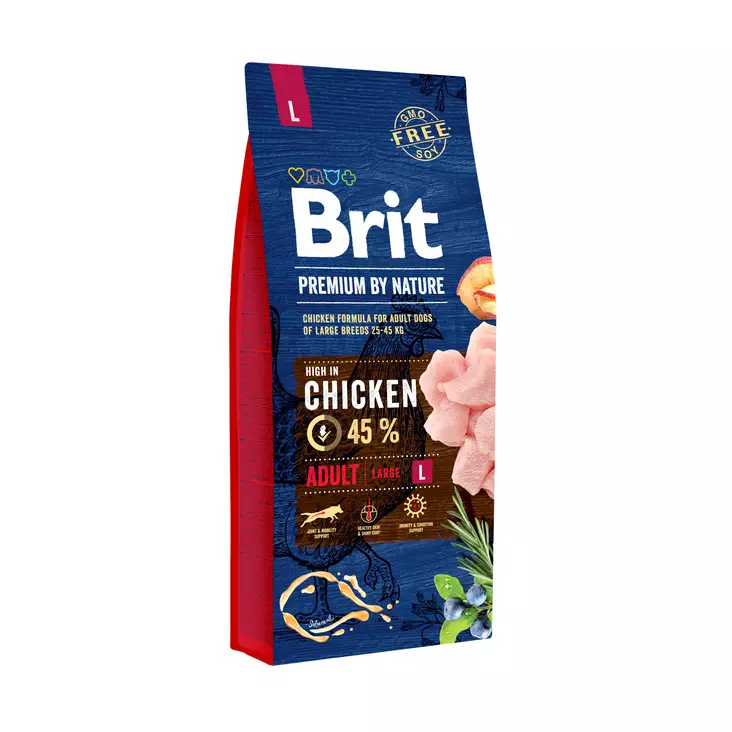 Brit PbN Adult L 15kg suuret koirat 15kg - Koiran kuivaruoat - 8595602526468 - 1