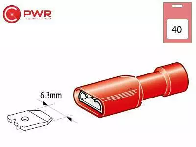 C-PWR laattaliittimet pun. 30KPL - Liittimet ja liitinlajitelmat - 6438255138768 - 1