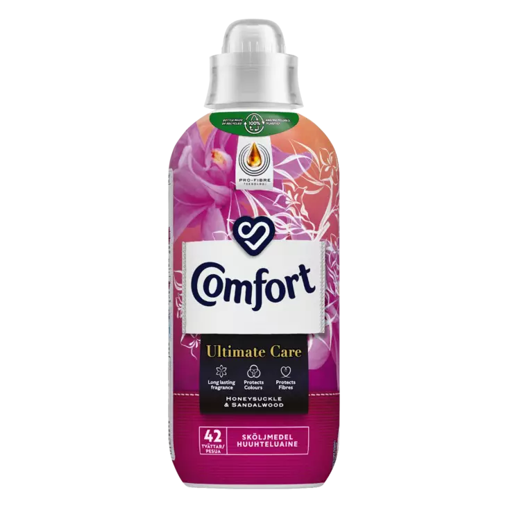 Comfort huuhteluaine 762ml Honeysuckle & Sandalwood - Pyykinpesu- ja huuhteluaineet - 8720181249358 - 1