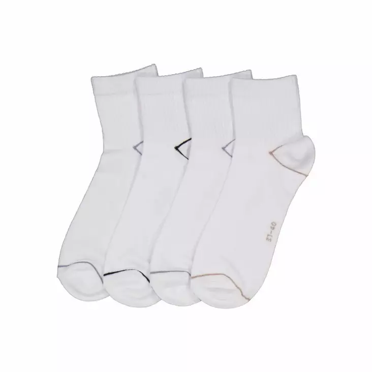Crossbow sporttisukat 4-pack white 37-40 - Naisten sukat ja sukkahousut - 7318161532968 - 1