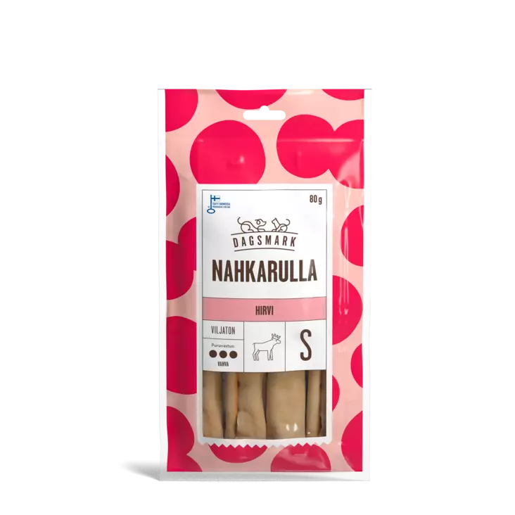 Dagsmark Luumäki hirvirulla S - Koiran luut - 6430066380428 - 1