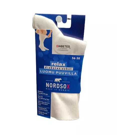 Nordsox diabetes sukka 36-38 - Naisten sukat ja sukkahousut - 6438159060608 - 1