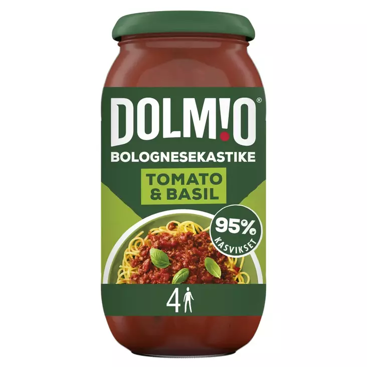 Dolmio bolognesekastike Tomato-Basil - Elintarvikkeet - 4002359020988 - 1