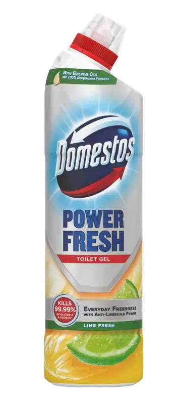 Domestos power fresh gel lime fresh - Kodin pesuaineet - 8720181324048 - 1
