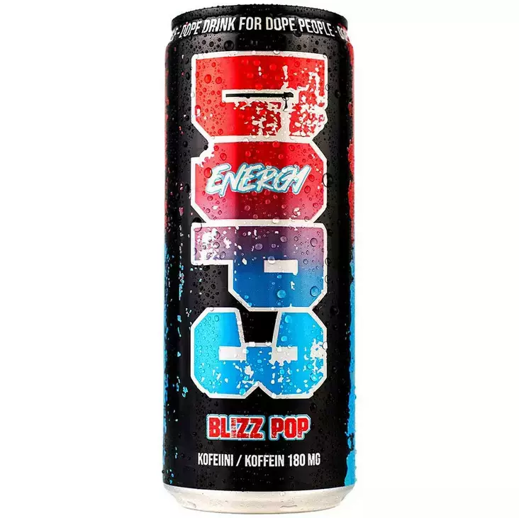 Dop3 blizz pop energy drink 250ml - Energiajuomat - 6429811102248 - 1