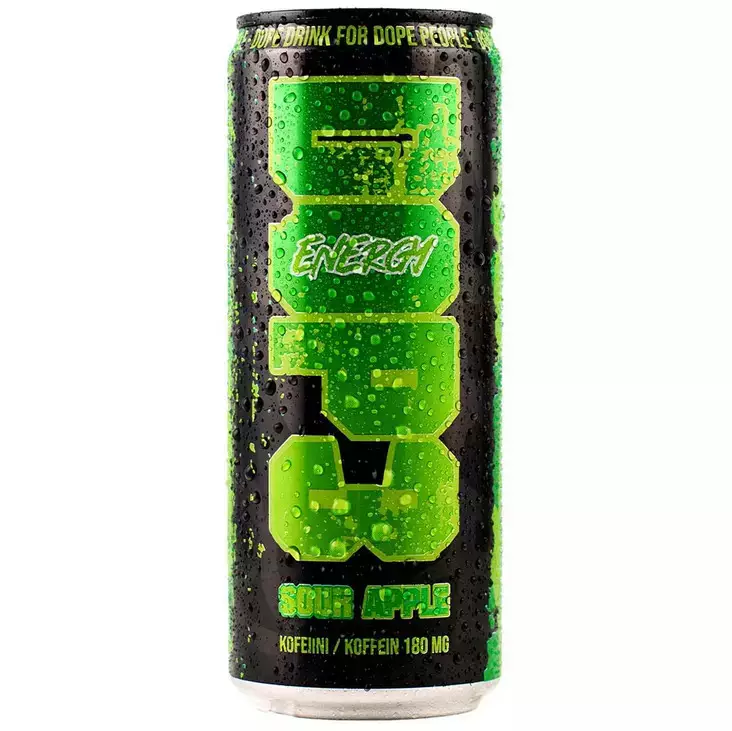 Dop3 energy drink Sour apple 330ml - Energiajuomat - 6429811102118 - 1