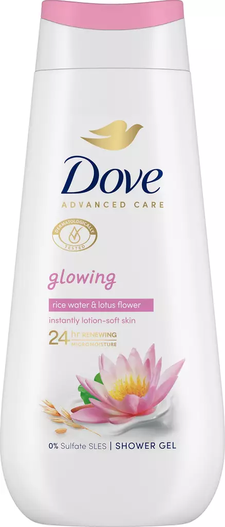 Dove Advanced Glowing Suihkusaippua 225ml - Suihkugeelit- ja saippuat - 8720181465918 - 1