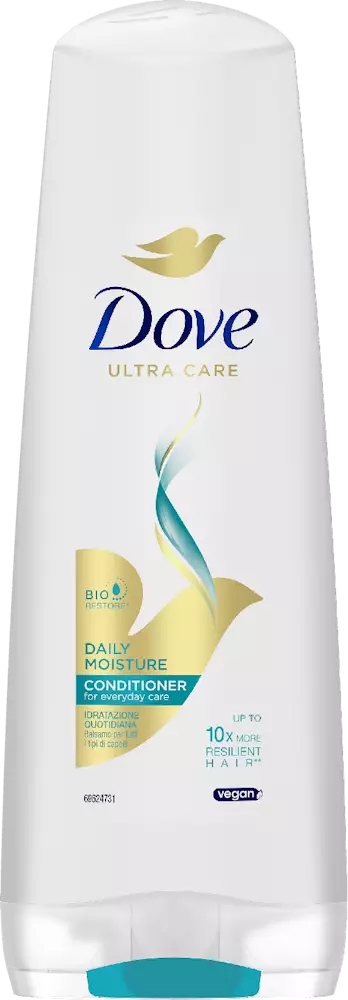 Dove Daily Moisture Hoitoaine 350ml - Hiustenhoitoaineet - 8712561571388 - 1