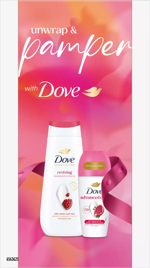Dove Xmas Fresh Advanced SG+ROD - Kosmetiikka lahjapakkaukset - 8584057028528 - 1