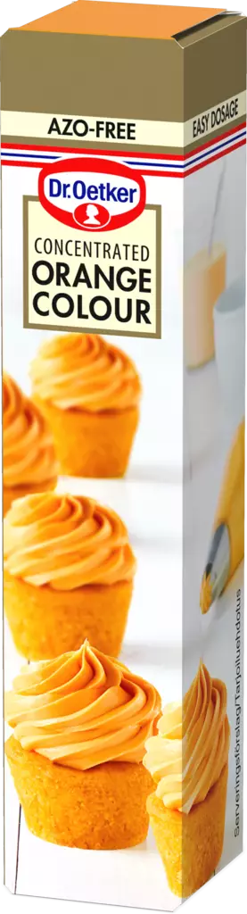 Dr. Oetker oranssi geeliväri 15g - Kuivatuotteet ja leivonta - 5701073041468 - 1