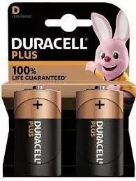 Duracell plus power d-paristo 2kpl - Sormiparistot - 5000394141988 - 1