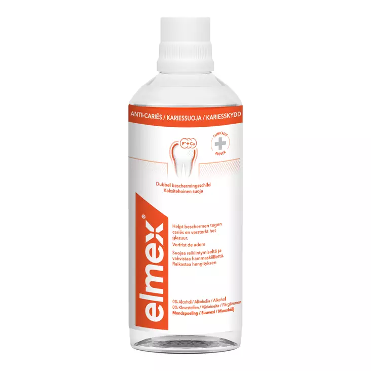 Elmex Kariessuoja suuvesi 400ml - Suunhoitotarvikkeet & suuvedet - 8718951544628 - 1