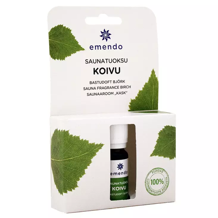 Emendo saunatuoksu 10ml Koivu - Saunatuoksut - 6417892020308 - 1