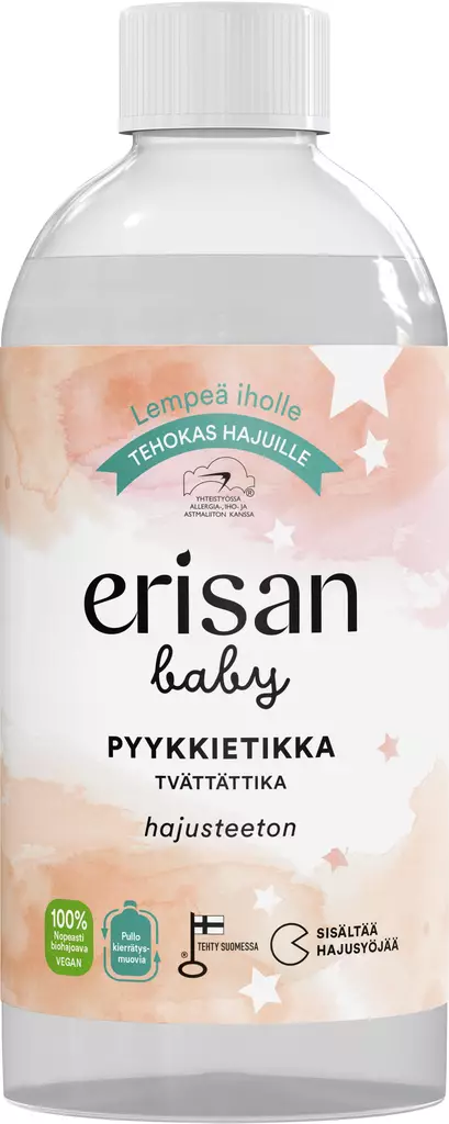 Erisan Baby Pyykkietikka 475ml - Pyykinpesu- ja huuhteluaineet - 6417964580358 - 1