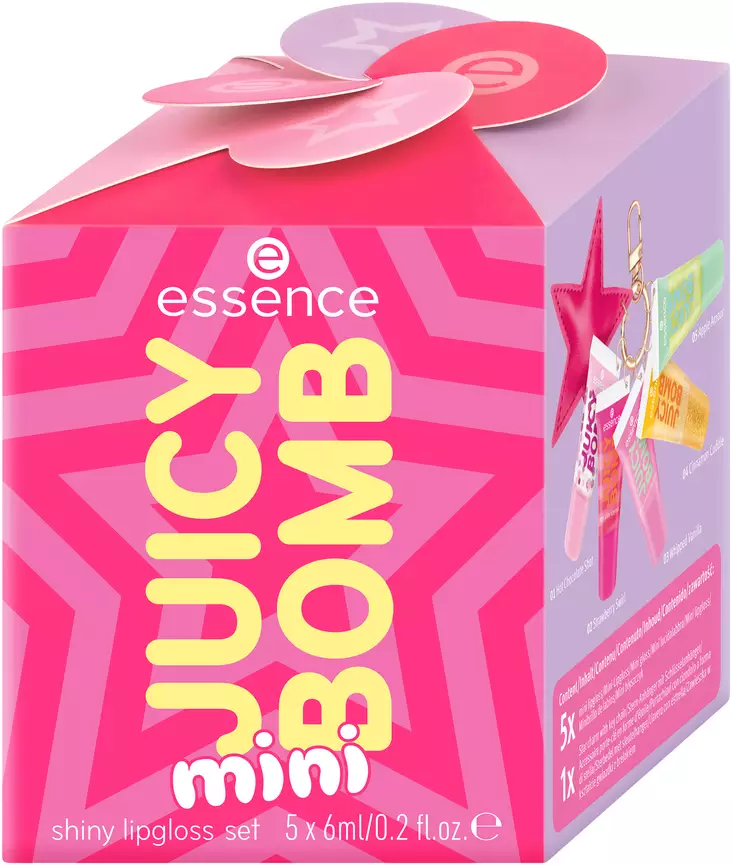 Essence JUICY BOMB mini shiny lipgloss - Huulimeikit - 4059729637048 - 1