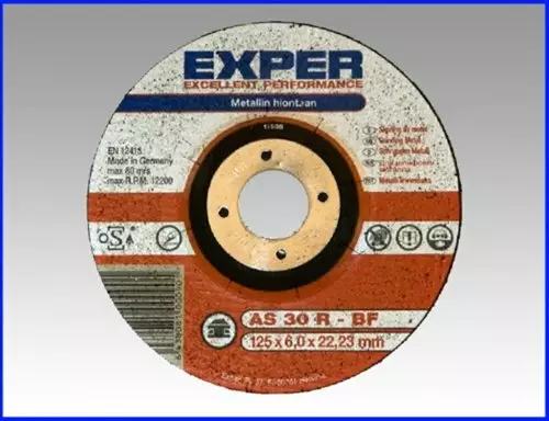 Exper hiomalaikka metallille 115x6mm - Hiomalaikat - 6438081000888 - 1