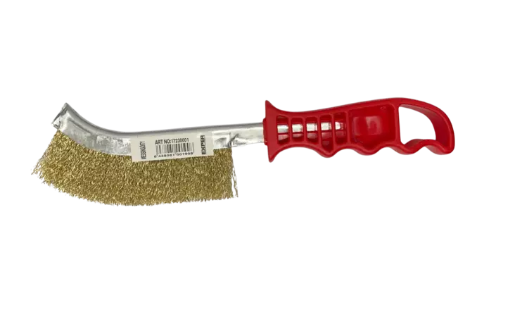 Exper käsiteräsharja messingöity - Nailon-ja teräsharjat - 6438081001908 - 1