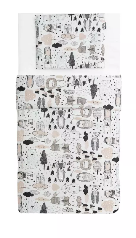 Familon Kaverit pussilakanasetti 85x125cm, 35x45cm - Pussilakanat - 6438291098118 - 1