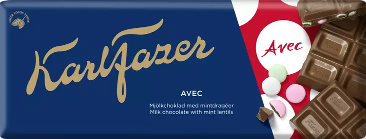 Fazer Avec suklaalevy 180g - Suklaat - 6416453095038 - 1