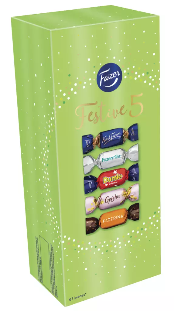 Fazer Festive 5 spring edition 500G - Suklaat - 6416453024298 - 1