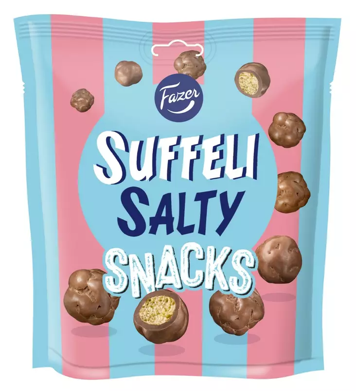 Fazer Suffeli salty snacks 140g - Suklaat - 6416453047228 - 1