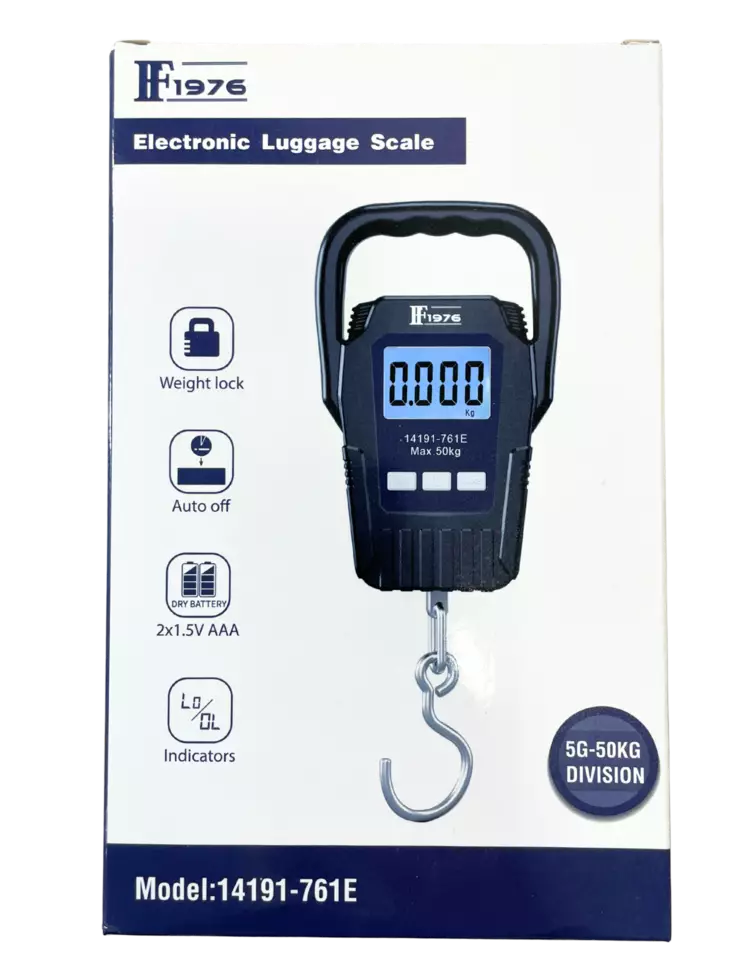 FF197 vaaka elekroninen 5g-50kg - Matkailu tarvikkeet - 6438159892728 - 1