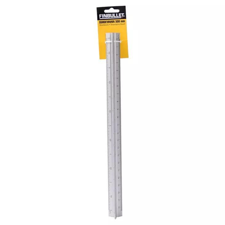 Finbullet Kolmiomitta/Suhdeviivain 300mm - Tarkkuusmittaus - 6438152018408 - 1