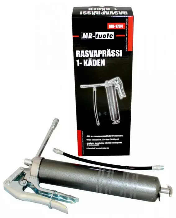 MR-tuote rasvaprässi 1-käden letkulla - Muut korjaamovarusteet - 6430032156668 - 1