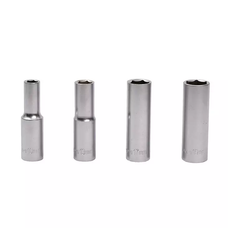 Finbullet Syvähylsysarja 4-osainen 1/2" 10-19 mm - 1/2 Hylsyt - 6430017703948 - 1
