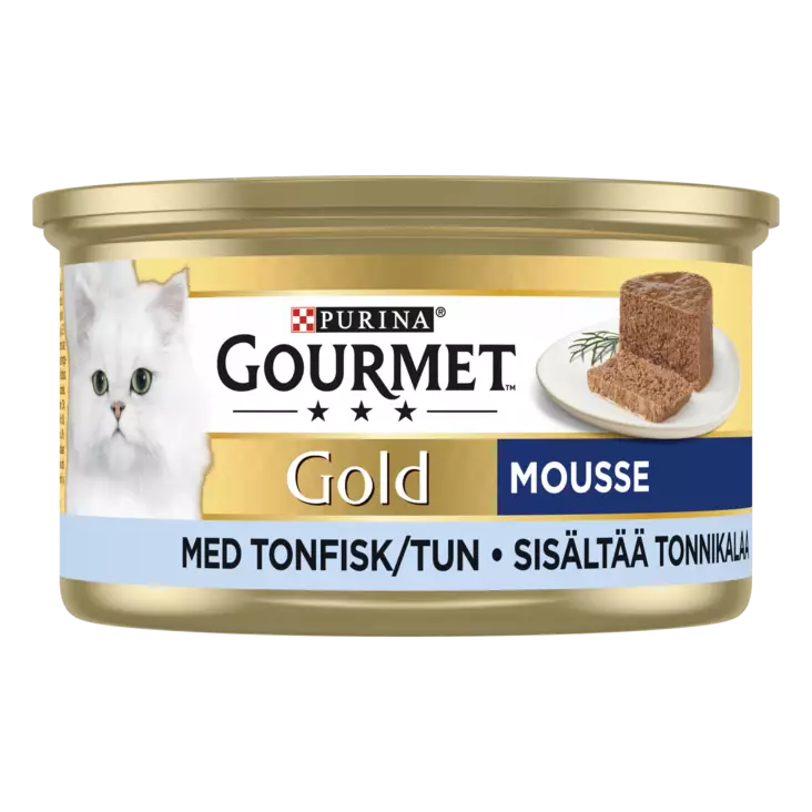 Gourmet Gold Tonnikala Mousse 85g - Kissan märkäruoat - 7042110081848 - 1
