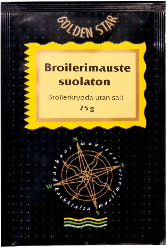 Gs broilerimauste suolaton 25g - Mausteet - 6434800007428 - 1