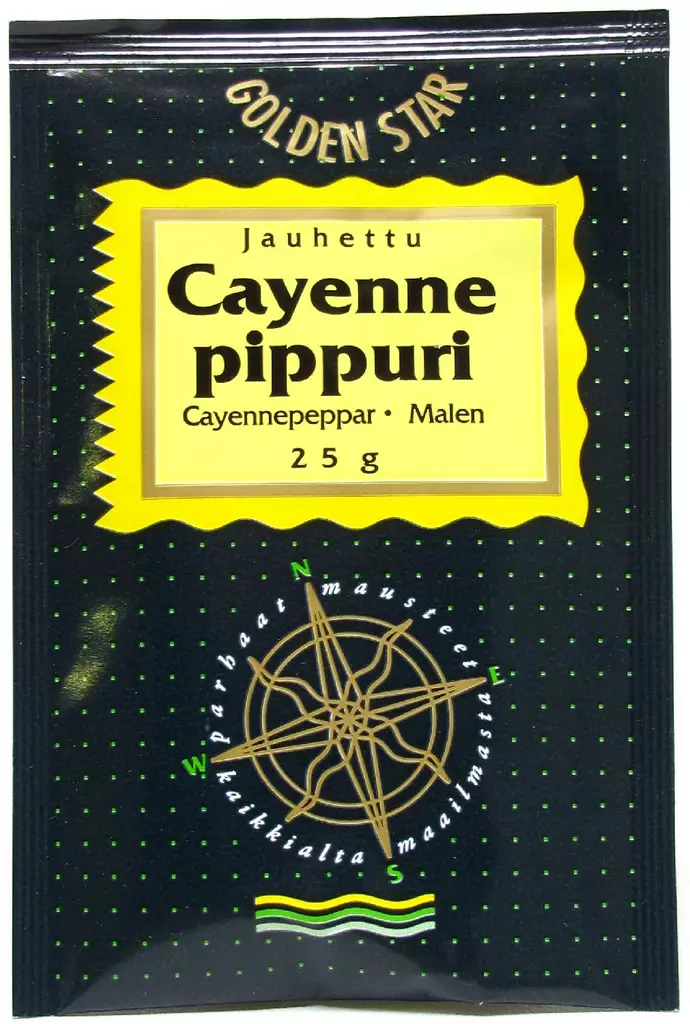 Gs cayennepippuri 25g - Mausteet - 6434800006278 - 1