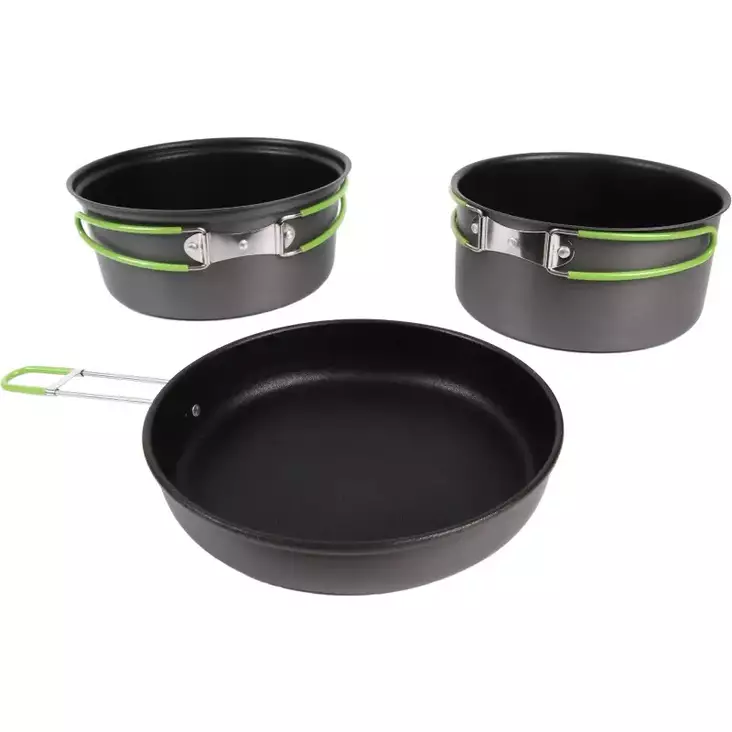 Haghus Non-stick pannu- ja kattilasarja - Retkiruokailu - 6438212103808 - 1