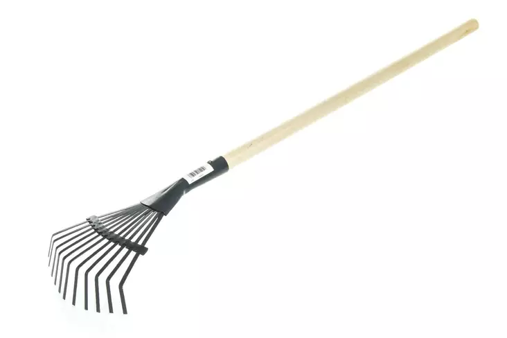 Harava metallinen puuvarrella 85cm - Haravat - 6410411280528 - 1